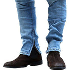 Blue Skinny Ripped Destroyed Distressed Fashion Tapered Leg Slim Fit 30