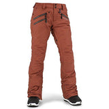 Junior Saint Insulated Modern Straight Fit Snow Pant Burnt Sienna XLarge