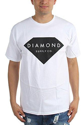 DIAMOND SUPPLY SOLID STONE TSHIRT SIZE: SMALL COLOR: WHITE