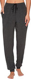 Ankle Jogger Pants Charcoal Heather Pajama Bottoms