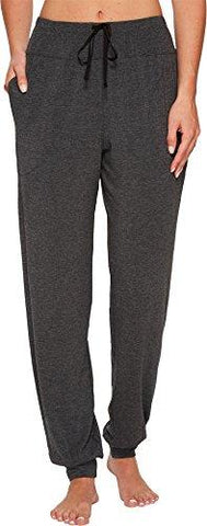 Ankle Jogger Pants Charcoal Heather Pajama Bottoms