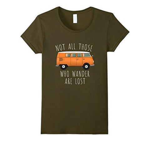 Van Shirt Vandwelling Awesome Vintage Cute TShirt XL Olive
