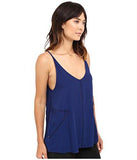 Hurley Santos Tank Top Loyal Blue Camisole SM US 35