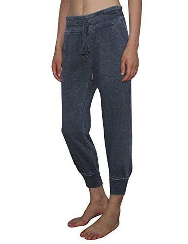 Performance Casual Cuffed Crop Pants Xl Darkgrey