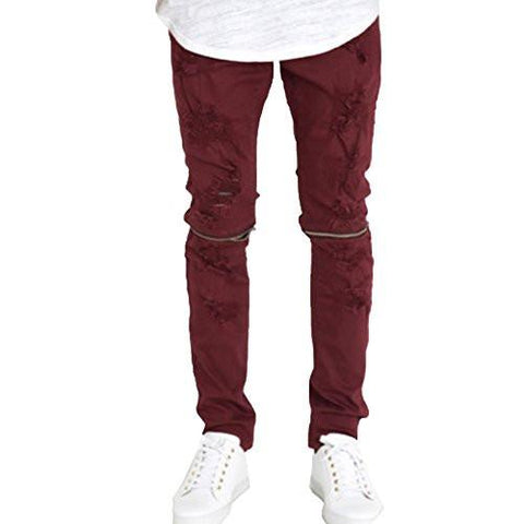 Andre Pants In Burgundy Size 42