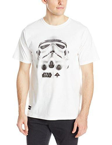 Mens Star Wars Face Of War Tshirt White Large
