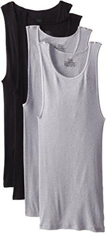 Comfortsoft Dyed 4 Tanksxxlargeblack & Grey