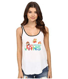 Vans TieDye Mario White T Shirt