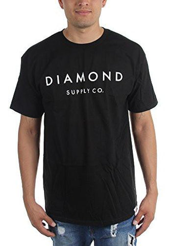 DIAMOND SUPPLY STONE CUT TSHIRT SIZE: MEDIUM COLOR: BLACK