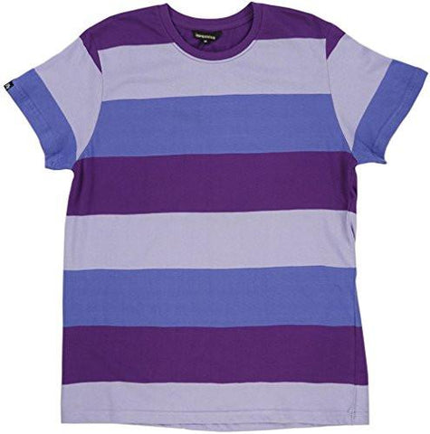 Imperious Striped Tshirt In Purple. M2Xl.