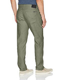 Blake Slim Straight Linen Pant Hunter 42