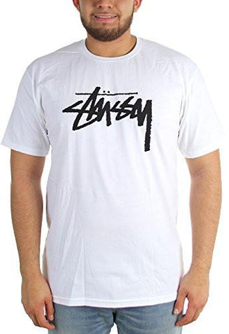STUSSY STOCK TSHIRT SIZE: XLARGE COLOR: WHITE