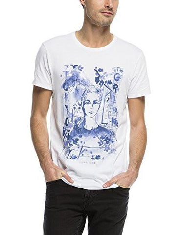 Scotch and Soda Water Painted art Work T shirt Medium