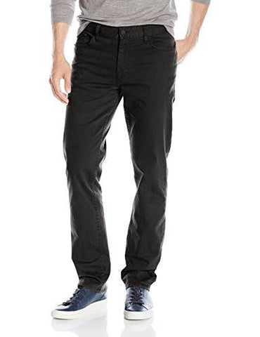Jeans Slim Straight Sateen Pant Black 36W 32L