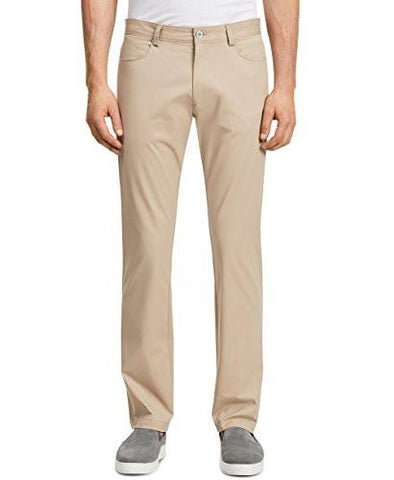 Slim Fit 4Pocket Stretch Sateen Pant Classic Khaki 38W 30L