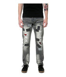 The Alien Pant Denim In Grey Stone Wash 34 Grey