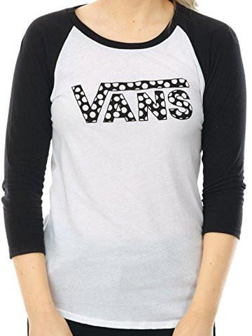 Vans Classic Dot 34 Tshirt White & Black