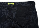 Black Patterned Casual Pants Us 4 It 40;