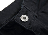 Black Skinny Slim Fit Stretch Straight Leg Fashion Pants