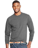 HANES XTEMP LONGSLEEVE TSHIRT O5716 L MID CHARCOAL HEATHER