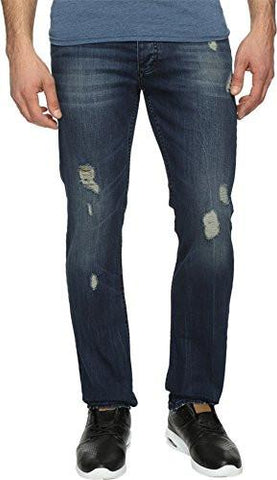 Jeans Slim Fit Jeans In Abbott Kinney Destructed Wash Abbot Kinney De Jeans