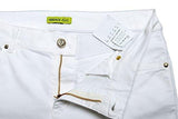 White Straight Leg Denim Us 5 It 41;