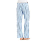 Basic Pajama Pant Chambray Blue Flag Heart Xl