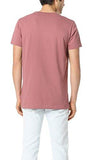Scotch & Soda Uneven Hem Clean Tee Rock Rose Small