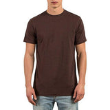 Solid Modern Fit Short Sleeve Shirt Plum Heather L