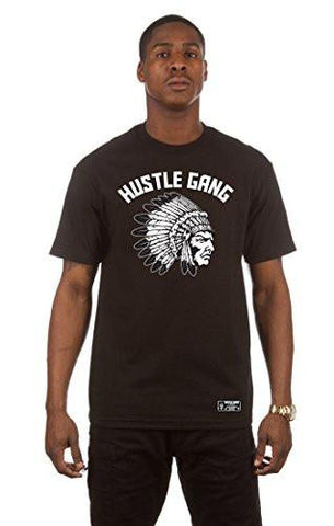 Hustle Gang Classic Short Sve Tshirt 5XL Black