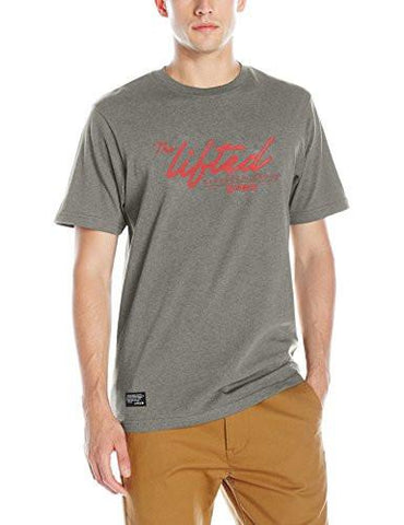 Mens Scripted Researchtshirt Charcoal Heather Medium