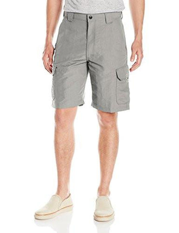Outdoor Nylon Cargo Short Grey Mist 36