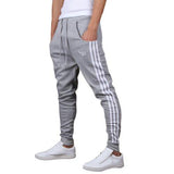 Mooncolour Casual Slim Fit Jogging Harem Pants Gray L Gray Large