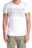 DIESEL T SHIRT FOR SUCCESSFUL LIVING NUENTE MAGLIETTA TEE WHITE MEDIUM