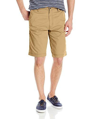 SIGNATURE BY LEVI STRAUSS & CO AT THE SUMMIT SHORTS BRITISH KHAKI 34W