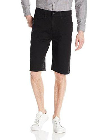 Levi 569 Loose Straight Denim Short Blackblack Dyestretch 38