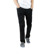 Slim Fit Twill Denim Pants 30X30 Black
