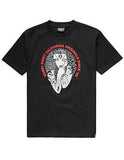 REBEL8 LADY EIGHT TSHIRT BLACK MEDIUM