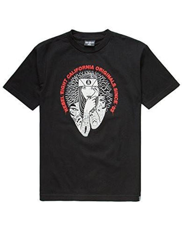 REBEL8 LADY EIGHT TSHIRT BLACK XXLARGE