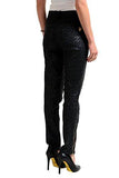 Black Patterned Slim Fit Us 7 It 43;
