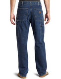 Carhartt Washed Denim Original Fit Work Dungaree B13Deepstone36 X 34