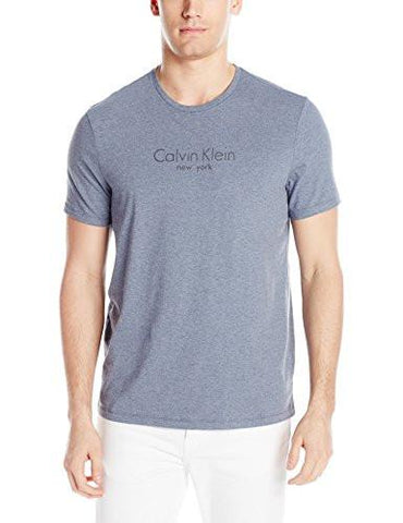 CALVIN KLEIN JEANS SHORT SLEEVE CALVIN YORK CREW NECK TSHIRT DARK TEMPEST HUE XLARGE