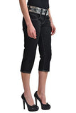 Black Capris Cropped Pants Us 31 It 45;