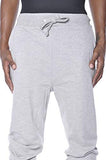 Akademiks Bigtall Flatland French Terry Jogger Sweatpants Heather Grey XXLarge