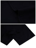 CASUAL LOOSE STRAIGHT DENIM SHORTS COMFY LIGHTWEIGHT ATHLETIC SHORT JEANS BLACK 38