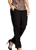 Daniel Rainn Small Lacestipe Pants Black S