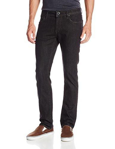 Vorta Slim Fit Stretch Denim Jean Black Rinser 38X30
