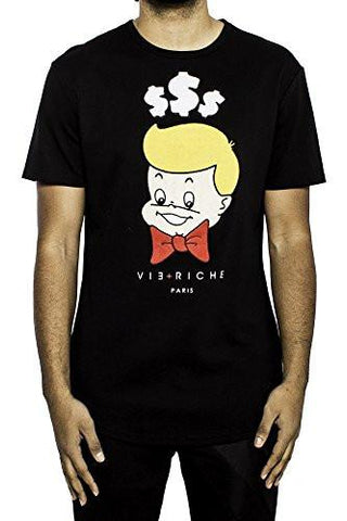 Vie Riche Rich Scoop Tshirt XL Black
