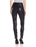 Croco Faux Leather Pant Black M