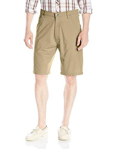 Premium Flat Front Short Fawn 38